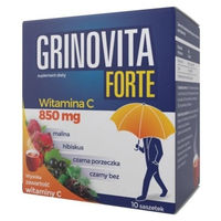 Produktbild von Grinovita FORTE Immunität Tee mit Vitamin C und Holunderbeere 10 Beutel