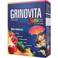 Produktbild von Grinovita Junior Ascorbinsäure Sticks für Kinder 10 Portionsbeutel