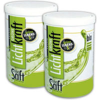 Produktbild von Grüne Lichtkraft Bio Superfood-Mischung Grassaft Pulver glutenfrei Doppelpack