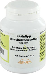 Grünlippmuschel Konzentrat Allpharm Vertriebs GmbH 500 mg Kapseln – Bild 1 von 1