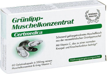 Grünlippmuschel Konzentrat Kapseln von Certmedica International GmbH 180 Stück – Bild 1 von 1