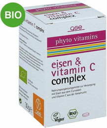 GSE Bio Eisen und Vitamin C Complex Tabletten – Bild 1 von 2