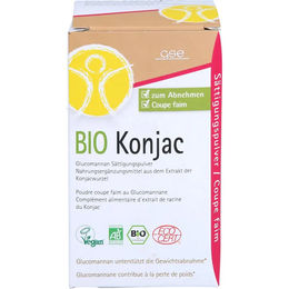 GSE Bio Konjac Glucomannan Pulver vegan 135 g – Bild 1 von 2