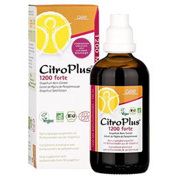 GSE CitroPlus forte Grapefruitkernextrakt Bio 1200 mg Tropfen 100 ml – Bild 1 von 2