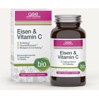 Produktbild von GSE Eisen & Vitamin C Complex Bio Vegan Tabletten