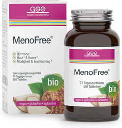 GSE MenoFree Bio Tabletten mit pflanzlichem Ursprung 150 Stück – Bild 1 von 4