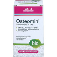 Produktbild von GSE Osteomin Bio Calcium Vitamin D3+K2 mit Algenkalk Sango Tabletten 320 Stück