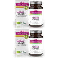 Produktbild von GSE phyto vitamins Folsäure Compact Bio Tabletten vegan für Frauen Schwangere und Stillende 240 Stück