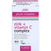 Produktbild von GSE Phyto Vitamins Zink und Vitamin C Complex Bio Tabletten 60 Stück