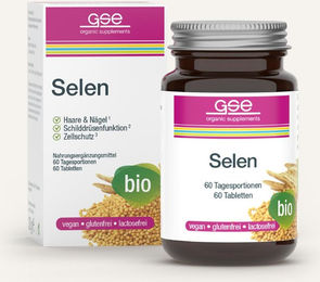 GSE Selen Compac Bio Tabletten 60 Stück – Bild 1 von 3