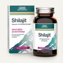 GSE Shilajit Kapseln ohne Zusatzstoffe 60 Stück – Bild 1 von 3