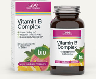GSE Vitamin B Complex Bio Tabletten vegan – Bild 1 von 2