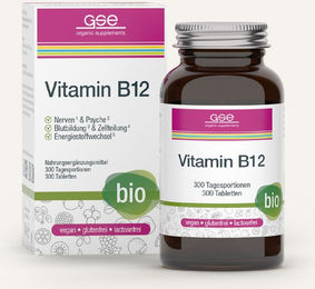 GSE Vitamin B12 Compact Bio Tabletten vegan – Bild 1 von 2