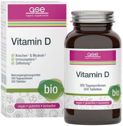 GSE Vitamin D Compact Bio Tabletten 300 µg – Bild 1 von 1