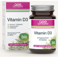 Produktbild von GSE Vitamin D3 Compact Bio Vegan Tabletten mit Flechten