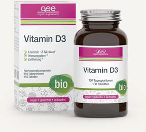 GSE Vitamin D3 Compact Bio Vegan Tabletten mit Flechten – Bild 1 von 2