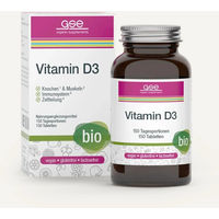 Produktbild von GSE Vitamin D3 Compact Bio Vegan Tabletten mit Flechten
