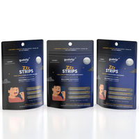 Produktbild von gudslip Melatonin Mundstreifen einzeln verpackt