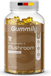 Gummily 10 Mushroom Vitalpilz Gummibärchen mit Ashwagandha Extrakt vegan und glutenfrei – Bild 1 von 1