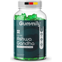 Produktbild von Gummily Ashwagandha 1500 mg Gummis vegan glutenfrei ohne Gelatine 60 Stück