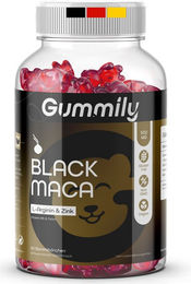 Gummily Black Maca Gummis mit Maca, vegan und zuckerfrei, 60 Stück – Bild 1 von 1