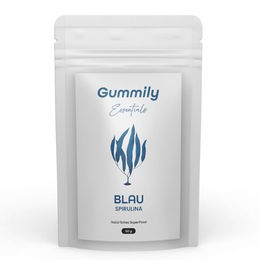 Gummily Blau Spirulina Pulver - 100% Spirulina-Extrakt - zuckerfrei und ohne Zusatzstoffe – Bild 1 von 2