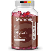 Produktbild von Gummily Ceylon Zimt Extrakt mit Chrompicolinat und Zink vegan und zuckerfrei Gummis 60 Stück