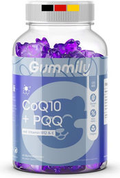 Gummily Coenzym Q10 Ubiquinol und PQQ Gummis vegan zuckerfrei glutenfrei 60 Stück – Bild 1 von 2