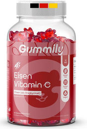 GUMMILY Eisen Gummies mit Vitamin C und Bisglycinat, vegan, zuckerfrei und glutenfrei, 60 Stück – Bild 1 von 1