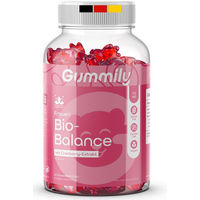 Produktbild von Gummily Frauen Essentials Gummis mit Cranberry, Kalzium und Probiotika vegan zuckerfrei glutenfrei 60 Stück
