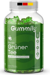 Gummily Grüner Tee Extrakt Gummibärchen mit Garcinia Extrakt und Grünkaffeebohnen Extrakt vegan glutenfrei ohne Zusatzstoffe – Bild 1 von 2