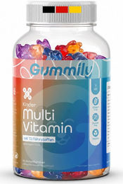 Gummily Kinder Multivitamin Gummis vegan zuckerfrei und glutenfrei 60 Stück – Bild 1 von 1