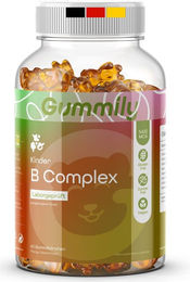 Gummily Kinder Vitamin B12 B-Komplex Gummibärchen vegan zuckerfrei glutenfrei – Bild 1 von 2