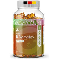 Produktbild von Gummily Kinder Vitamin B12 B-Komplex Gummibärchen vegan zuckerfrei glutenfrei