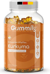 GUMMILY Kurkuma und Ingwer Gummis vegan und glutenfrei – Bild 1 von 2