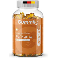 Produktbild von GUMMILY Kurkuma und Ingwer Gummis vegan und glutenfrei