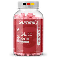 Produktbild von Gummily L-Glutathion Gummibärchen mit Fisch Kollagen Typ 1 & 3, glutenfrei und ohne Gelatine, 180 g