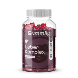 Gummily Mariendistel Komplex mit Silymarin, L-Glutathion und Cholin Gummis vegan zuckerfrei glutenfrei 120 Stück – Bild 1 von 3