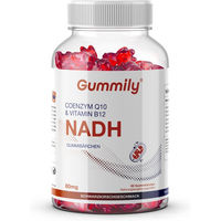 Produktbild von Gummily NADH 20 mg Coenzym Q10 60 mg und Vitamin B12 Gummis zuckerfrei vegan und glutenfrei