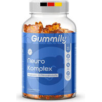 Produktbild von Gummily NEURO Komplex Gummies Labgeprüft ohne Gelatine und Zusatzstoffe glutenfrei