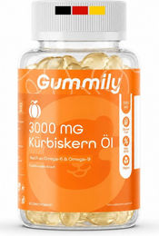 Gummily Premium Kürbiskernöl Kapseln vegan und glutenfrei 60 Stück – Bild 1 von 1