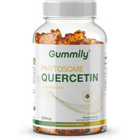 Produktbild von Gummily Quercetin Citrat Gummis mit Calciumascorbat vegan zuckerfrei glutenfrei