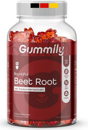 Gummily Rote Beete Gummibärchen vegan zuckerfrei glutenfrei ohne Zusatzstoffe – Bild 1 von 2