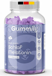 Gummily Schlaf Melatonin Gummibärchen vegan zuckerfrei glutenfrei 60 Stück – Bild 1 von 3