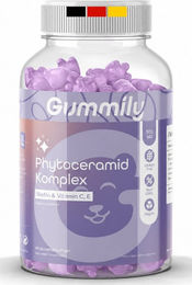 Gummily Skin Glow Komplex mit Ceramiden und Phytoceramiden 500 mg Gummis vegan zuckerfrei glutenfrei 60 Stück – Bild 1 von 2