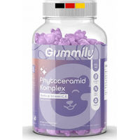 Produktbild von Gummily Skin Glow Komplex mit Ceramiden und Phytoceramiden 500 mg Gummis vegan zuckerfrei glutenfrei 60 Stück