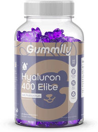 Gummily Vegane Kollagen Gummibärchen mit Hyaluronsäure, Vitamin C und Zink, zuckerfrei und glutenfrei – Bild 1 von 4