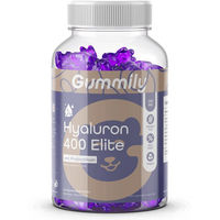 Produktbild von Gummily Vegane Kollagen Gummibärchen mit Hyaluronsäure, Vitamin C und Zink, zuckerfrei und glutenfrei