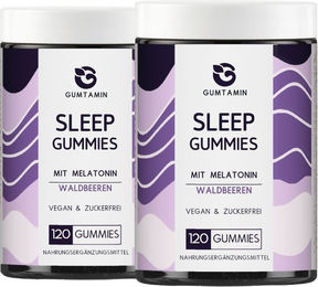 Gumtamin Melatonin Sleep Gummibärchen 240 Stück – Bild 1 von 3