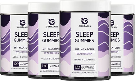 Gumtamin Melatonin Sleep Gummibärchen – Bild 1 von 3